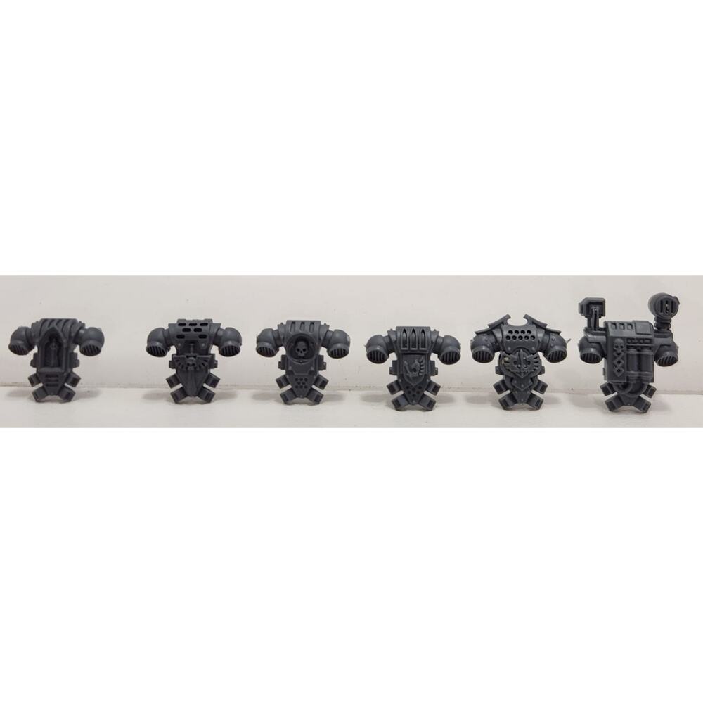 Warhammer 40K Ravenwing Command Squad Dark Knights Set Of 6 Backpacks